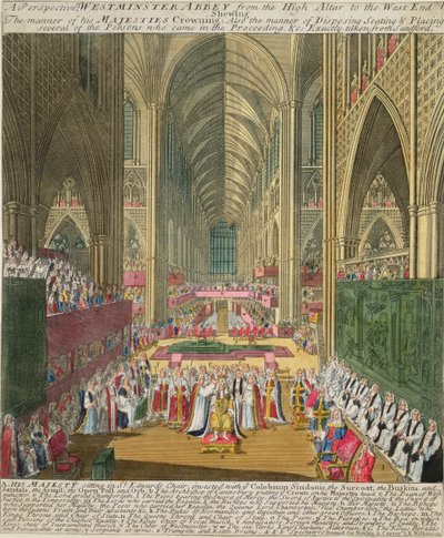 Le Couronnement du Roi Jacques II (1633-1701) d